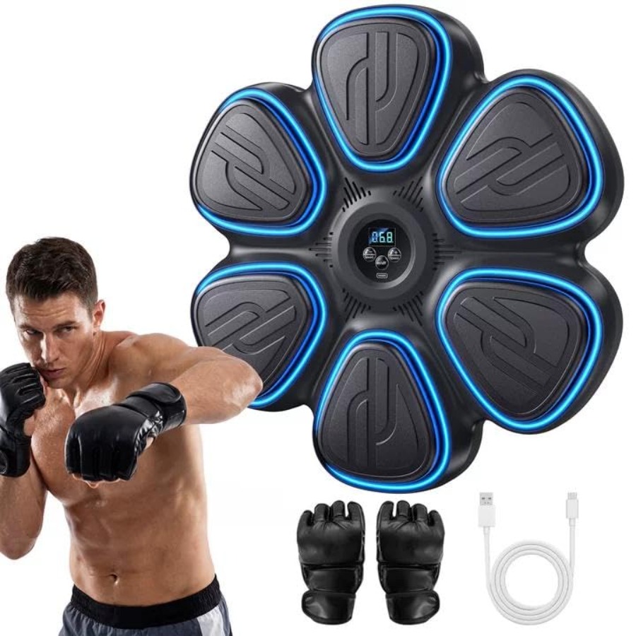 Home Gym Equipment - Music Boxing Machine for Adults Bluetooth
