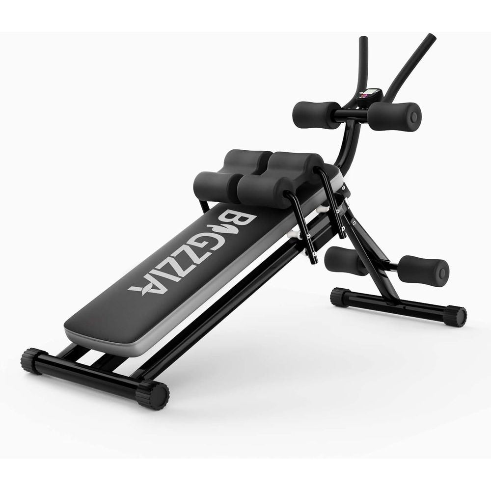 Home Gym With Leg Press - 5-in-1 Adjustable Ab Bench for Core