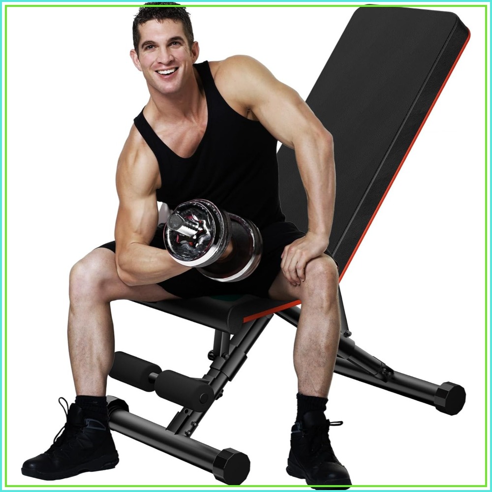 Home Gym Equipment - Adjustable Weight Bench for Home Gym,
