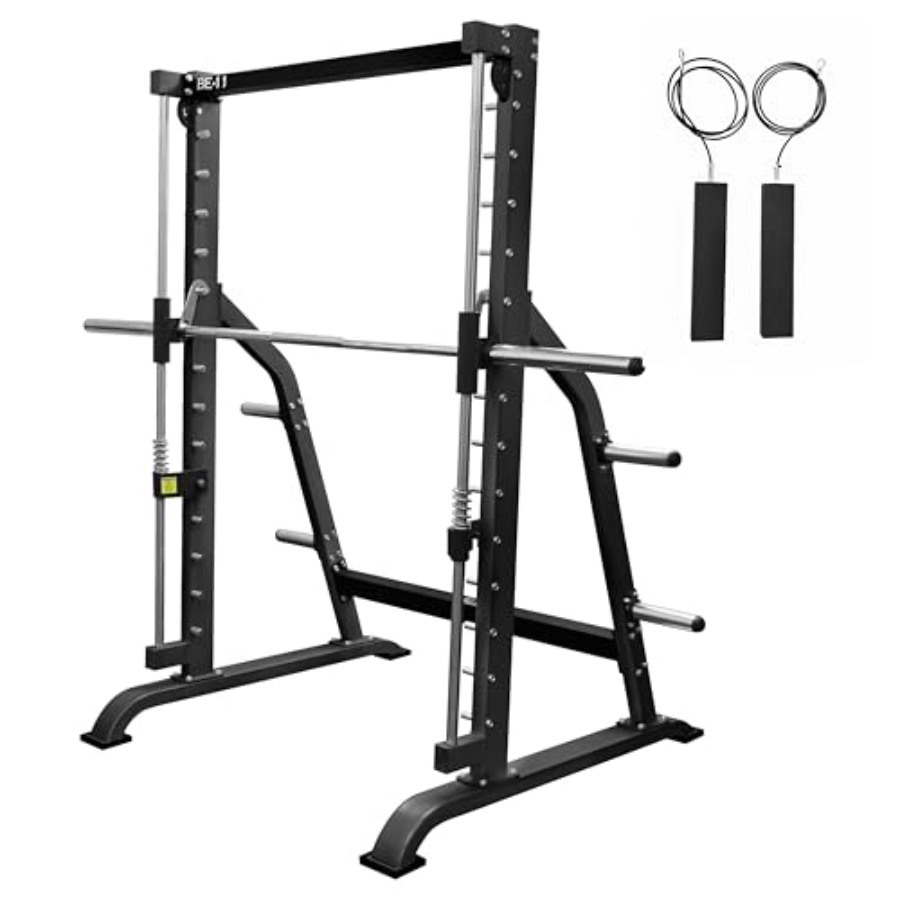 Home Gym Leg Press - Smith Machine Multi-Function Power Rack for
