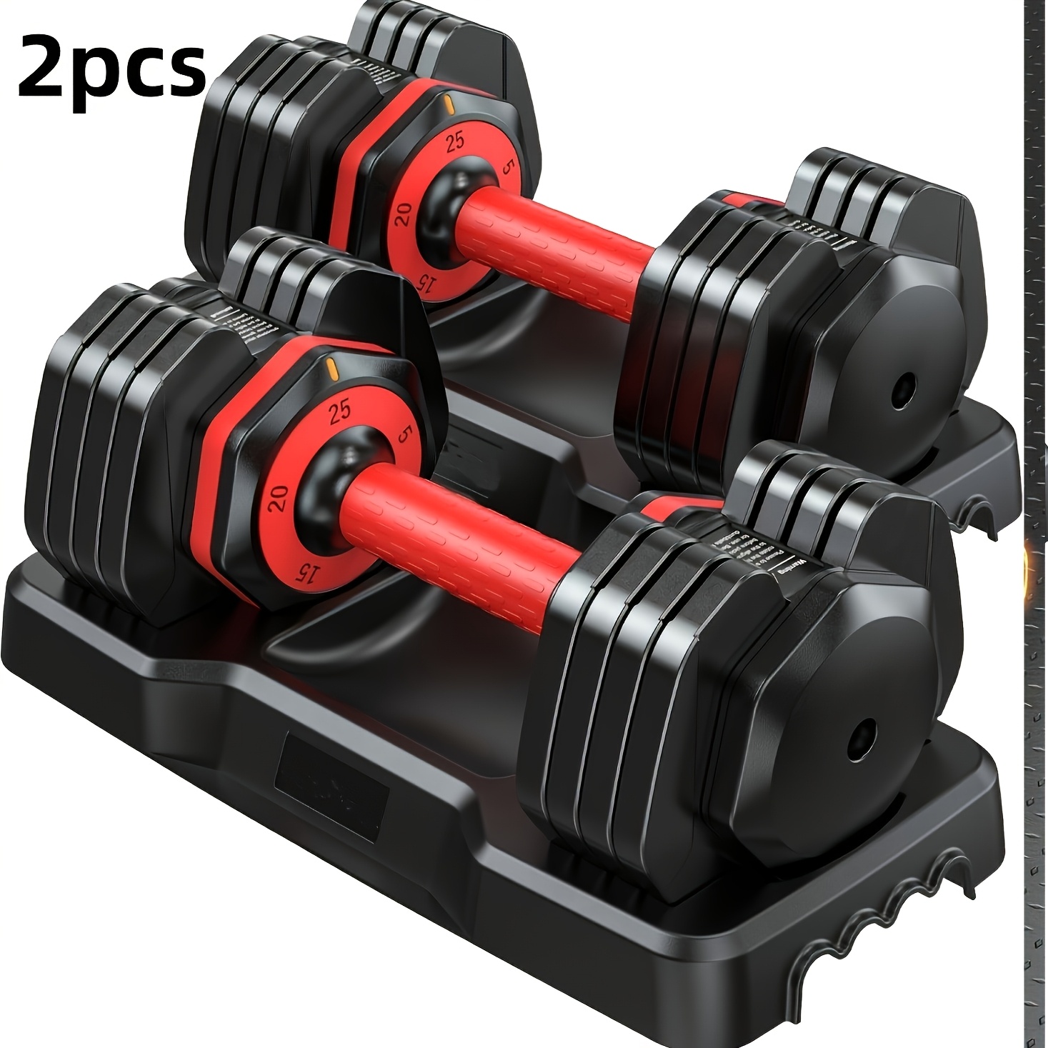 25/55 Lbs Pair Adjustable Dumb - Home Gym Full Setup のレビューと価格