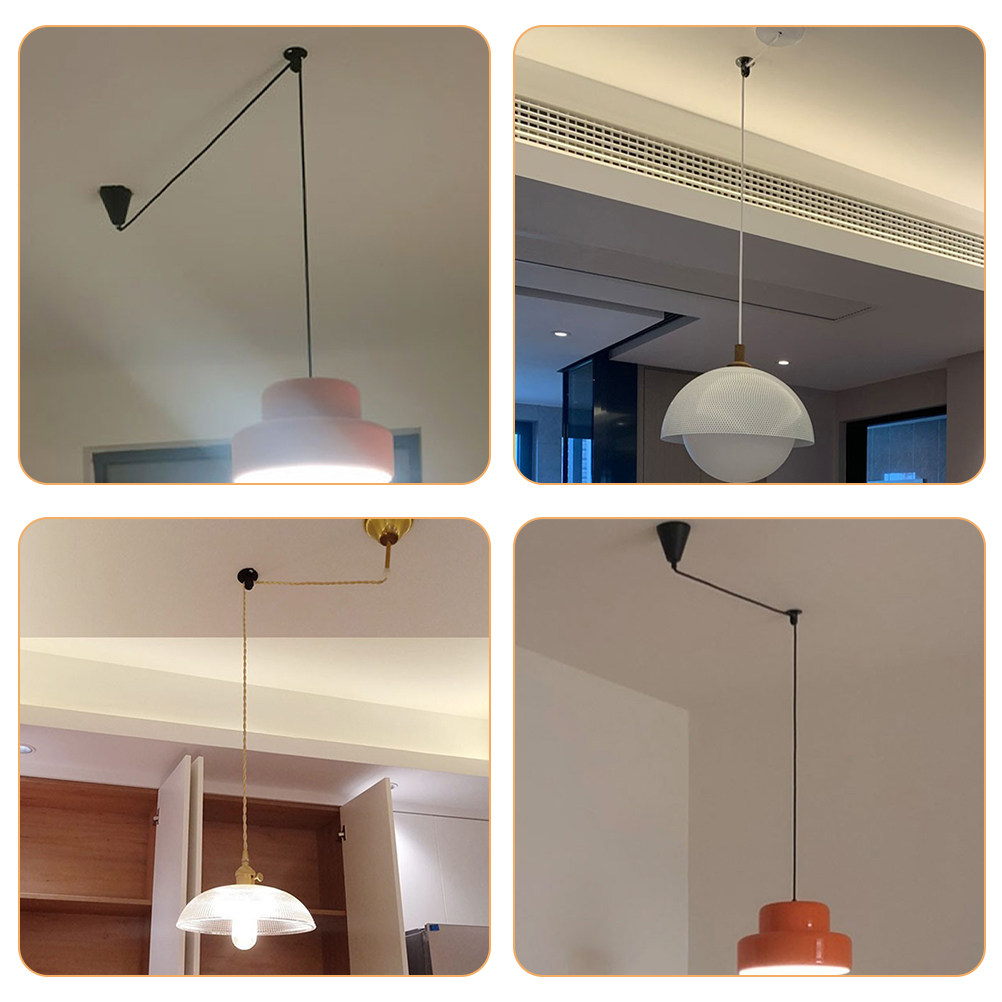 2Pcs Iron Ceiling Pulley Mount - Cable Pulley System のレビューと価格