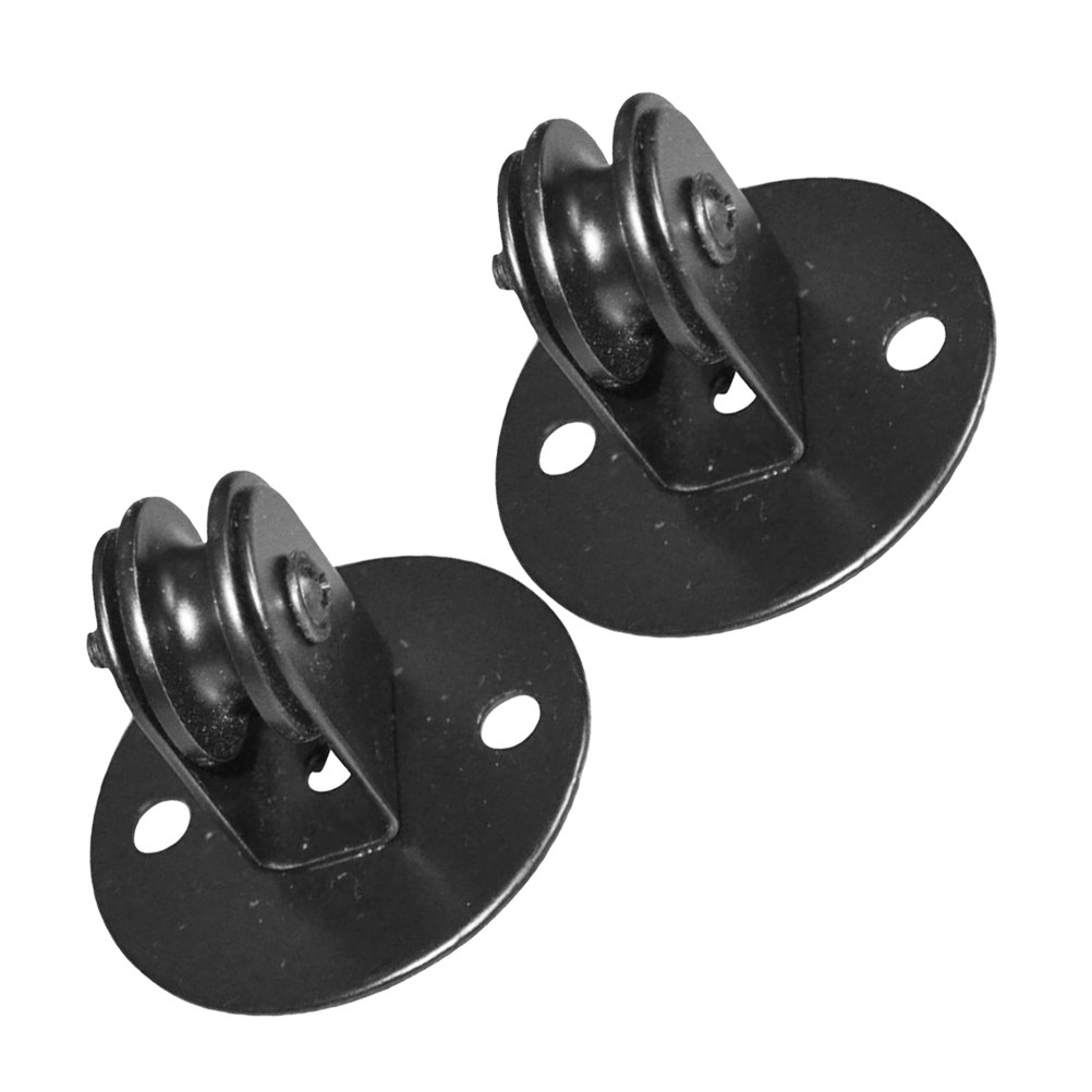 2Pcs Iron Ceiling Pulley Mount - Cable Pulley System のレビューと価格
