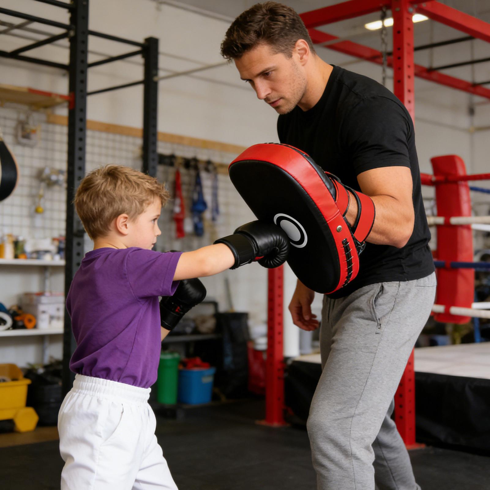 PU Leather Boxing Pads Curved  - Home Gym Equipment のレビューと価格