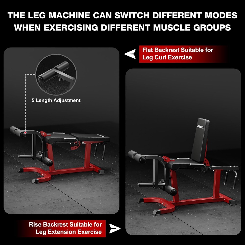 Adjustable Leg Extension & Cur - Home Gym Leg のレビューと価格