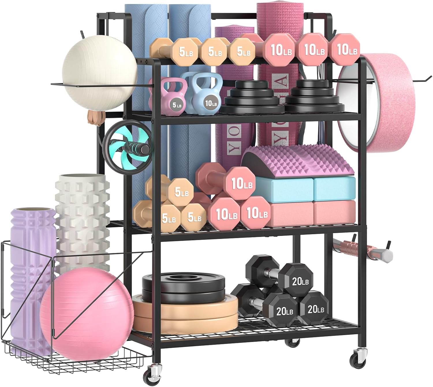 Home Gym Storage, No Material  - Home Gym Dumbbell Workout のレビューと価格