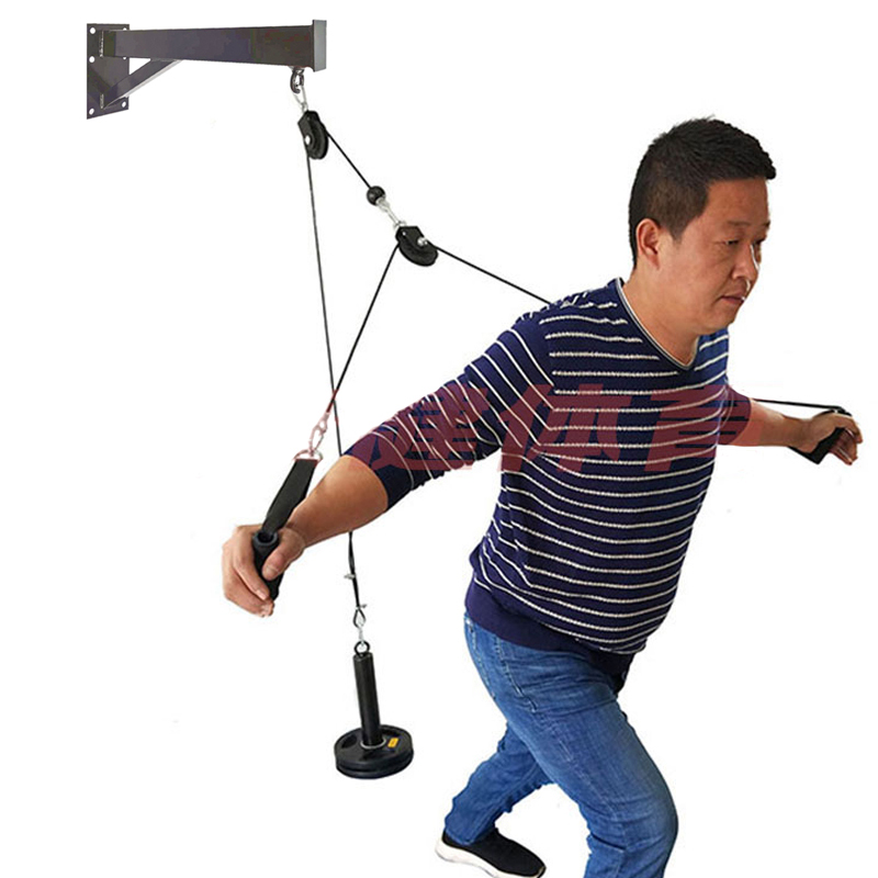 Gym Wall Mounted Fitness DIY P - Cable Pulley System のレビューと価格