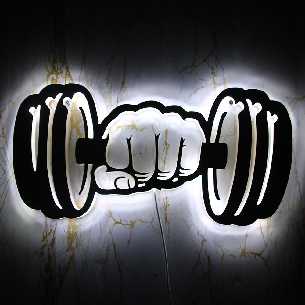 Dumbbells Strength LED Wall Li - Home Gym Dumbbell Workout のレビューと価格