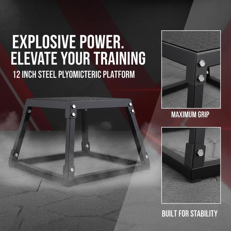 Steel Jumping Platform 12 Inch - Home Gym Leg のレビューと価格