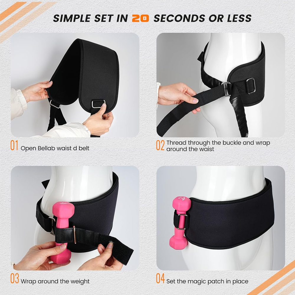 Glute Trainer Belt - Heavy Dut - Home Gym Dumbbell Workout のレビューと価格
