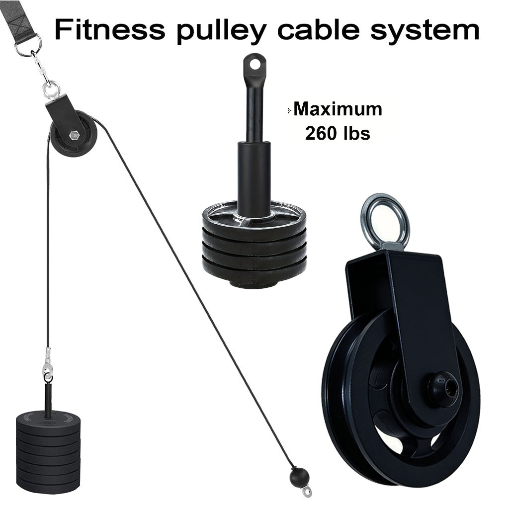 360° Silent Pulley Wheel with  - Cable Pulley System のレビューと価格