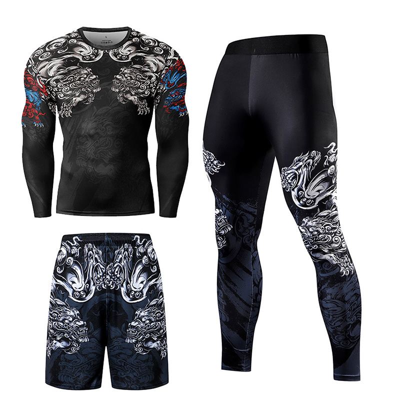 2/3PCS Men Jiu jitsu Tracksuit - Home Gym Leg Press のレビューと価格