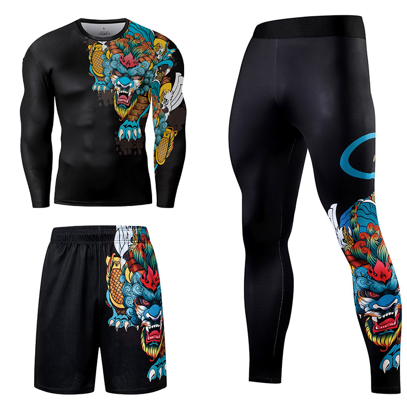 2/3PCS Men Jiu jitsu Tracksuit - Home Gym Leg Press のレビューと価格