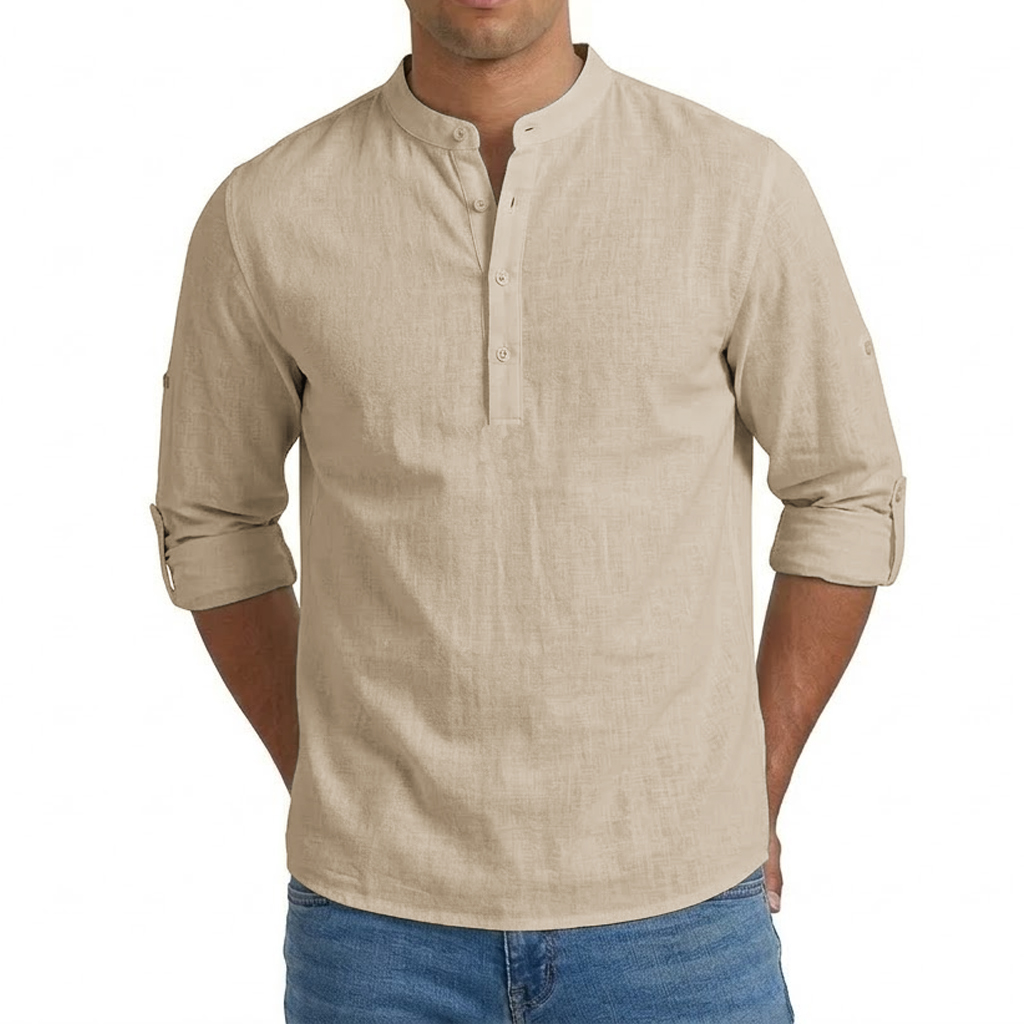 Mens Linen Shirt Luxury Casual - Home Gym Full Setup のレビューと価格
