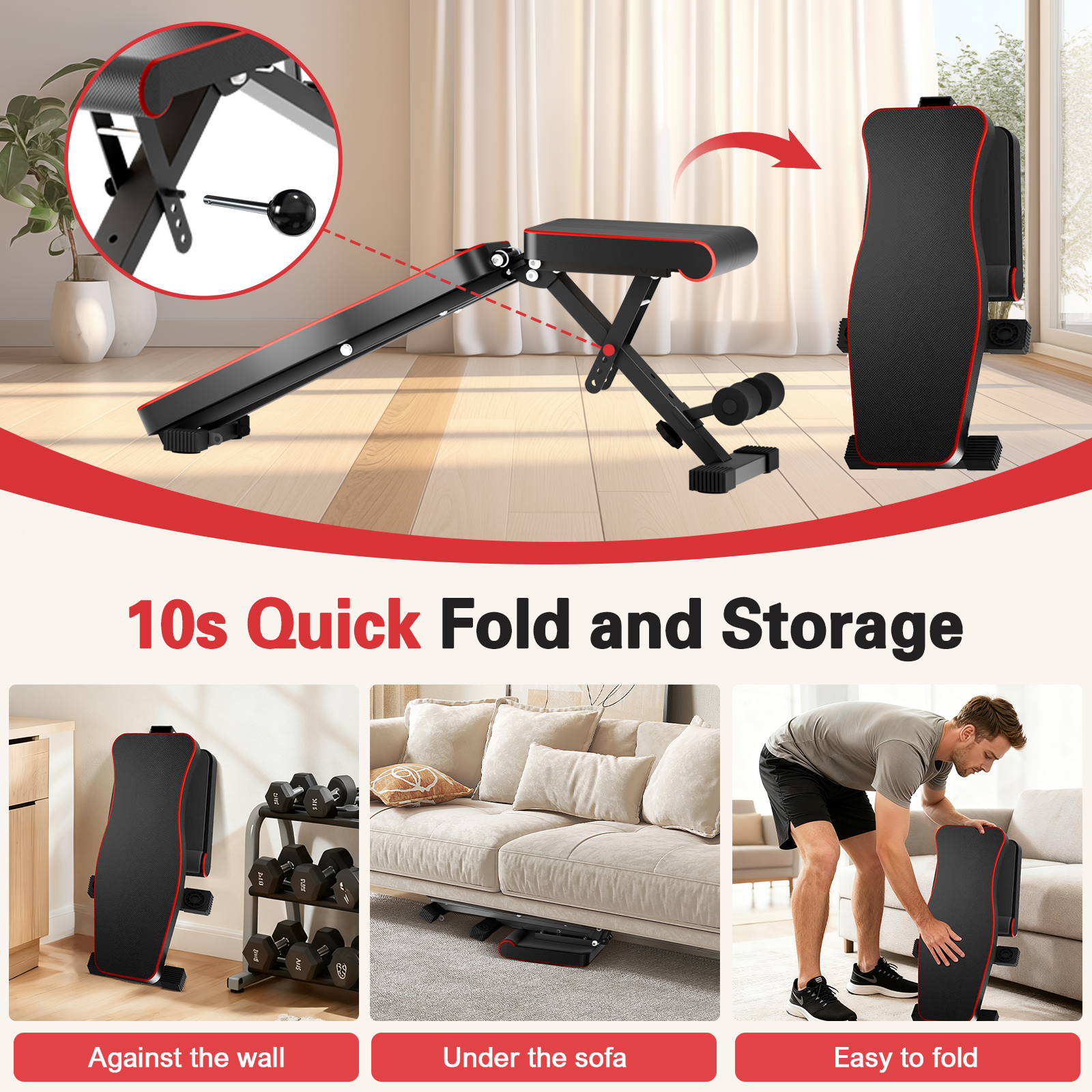 Multifunctional Dumbbell Bench - Home Gym Full Setup のレビューと価格