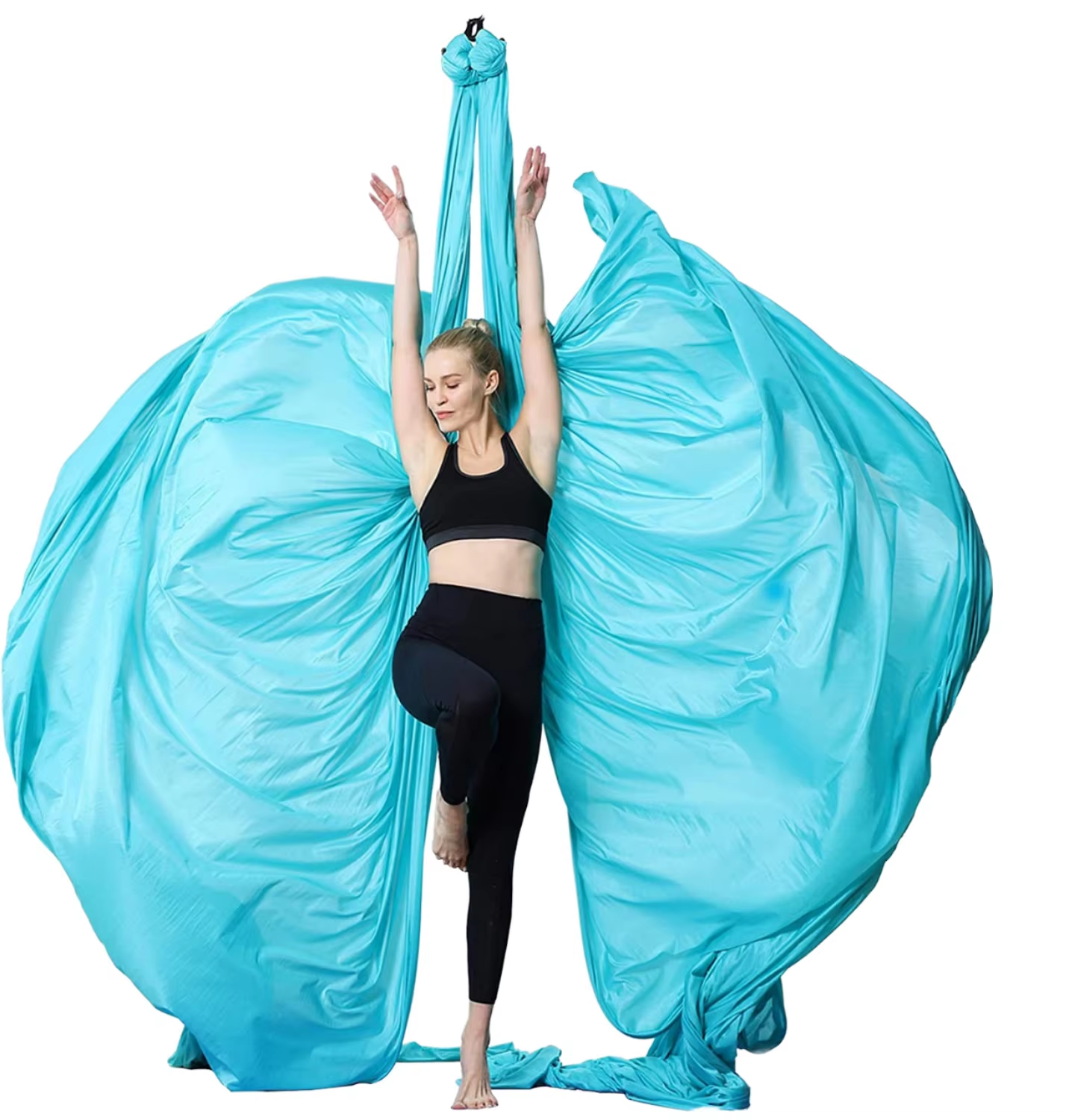 Premium Nylon Aerial Yoga Hamm - Yoga Trapeze Swing のレビューと価格