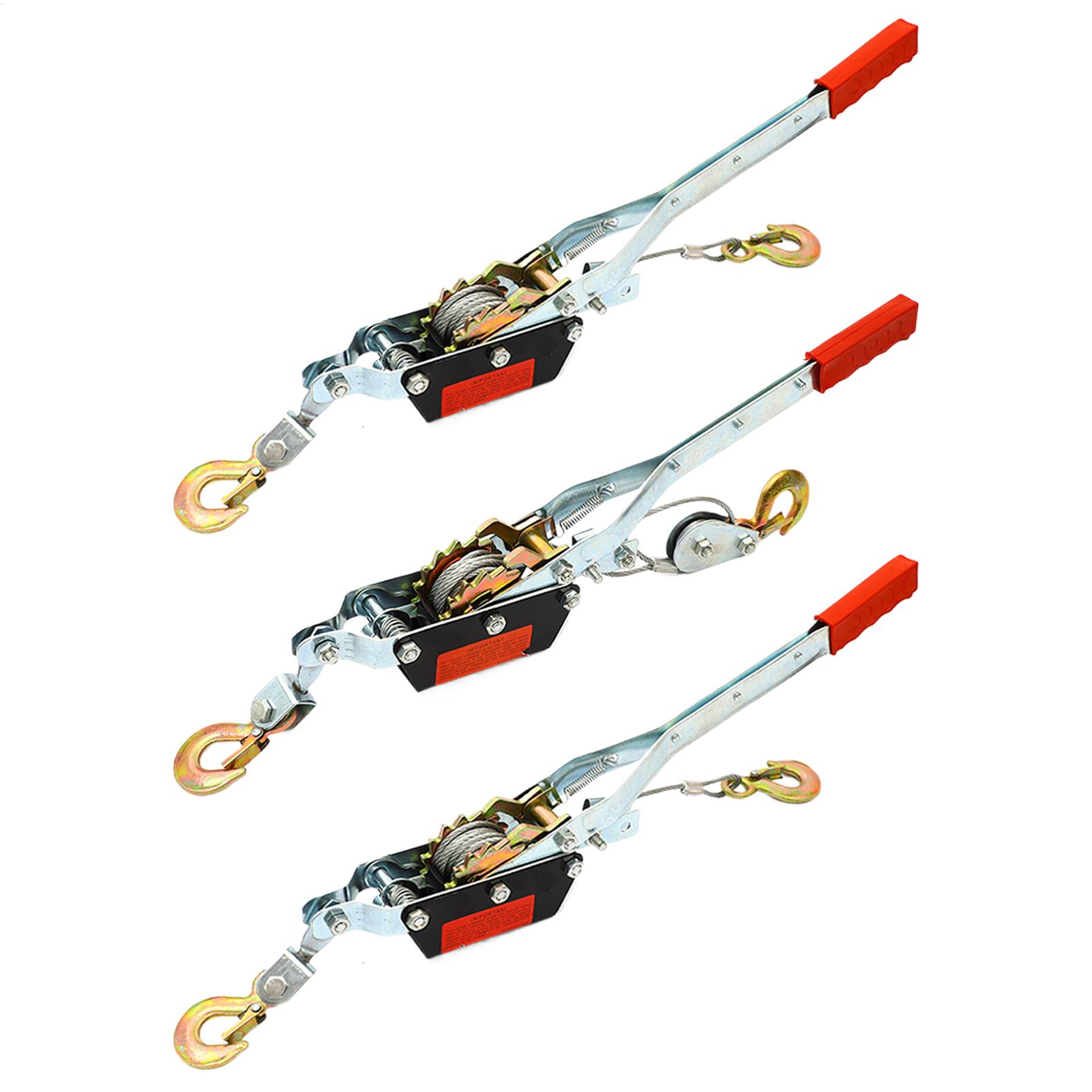 1/2/4T Wire Rope Hand Power Pu - Cable Pulley System のレビューと価格