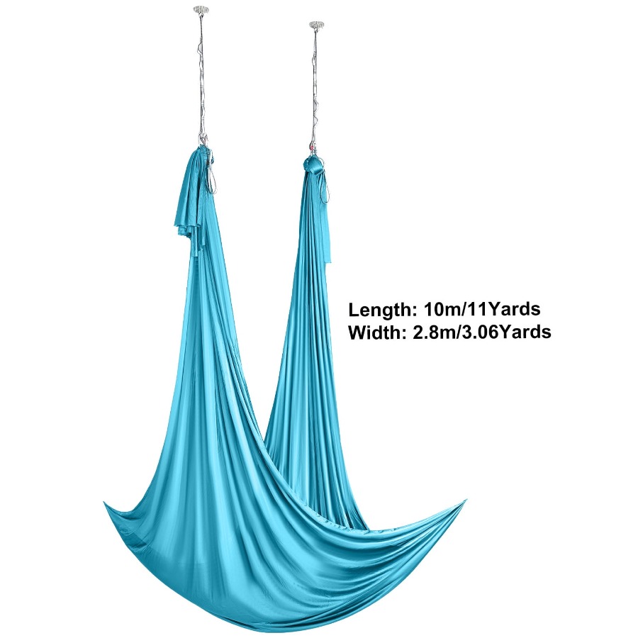 11 Yards Aerial Silk Yoga Swin - Yoga Trapeze Swing のレビューと価格