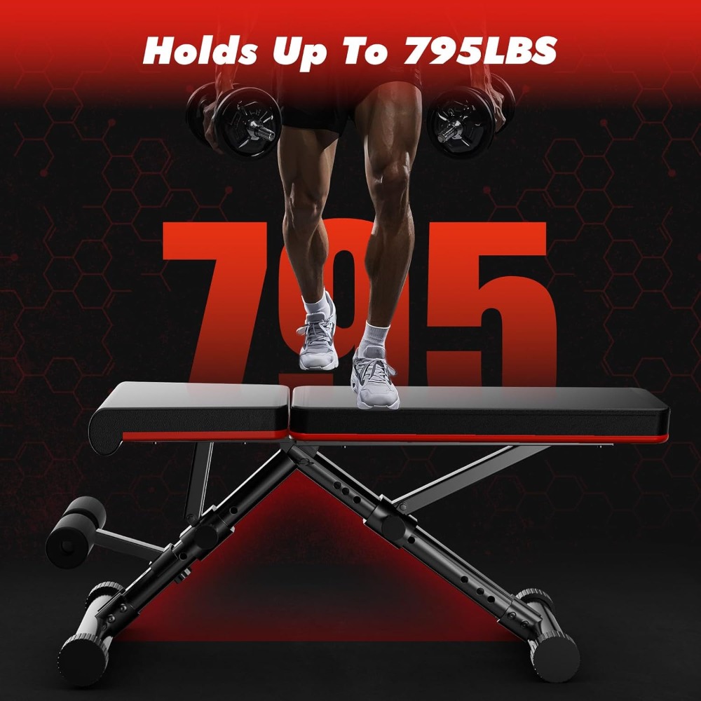 Adjustable Weight Bench for Ho - Home Gym Equipment のレビューと価格