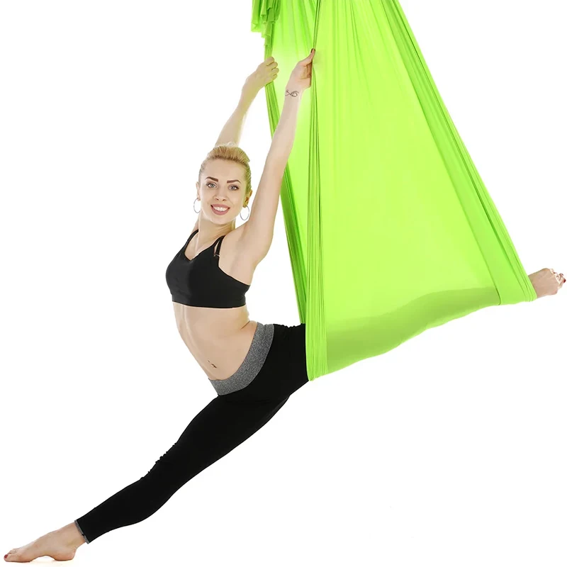 1.5mX2.8m Aerial Yoga Hammock  - Yoga Trapeze Swing のレビューと価格