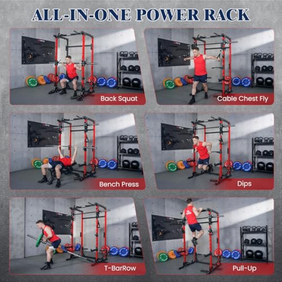 Smith Machine 5 in 1 Heavy-Dut - Home Gym Leg のレビューと価格