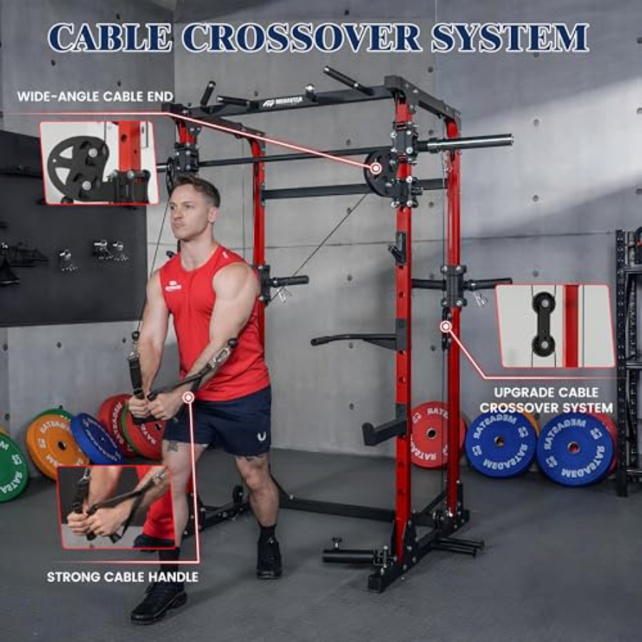 Smith Machine 5 in 1 Heavy-Dut - Home Gym Leg のレビューと価格