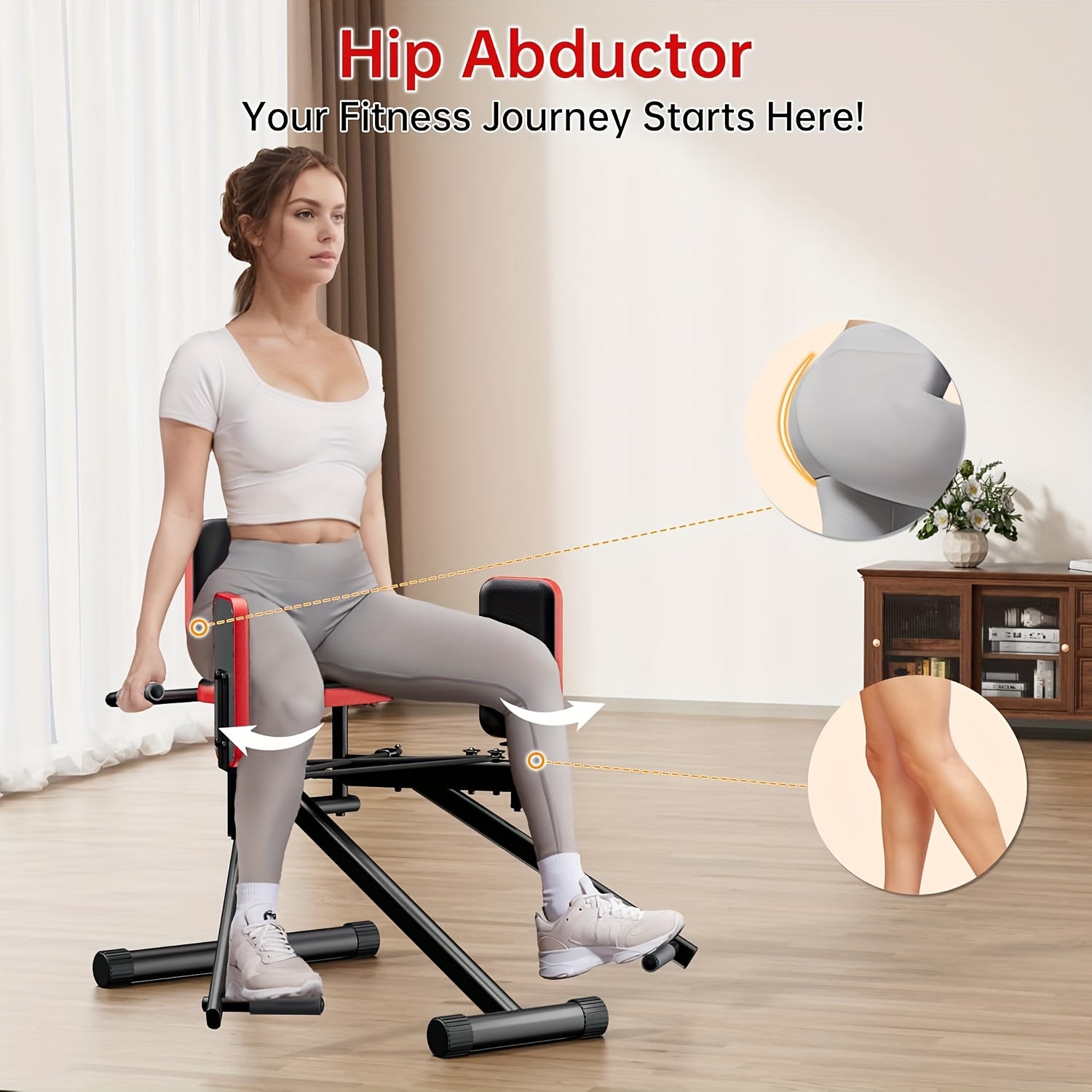 Hip Abduction Trainer for Home - Home Gym Leg のレビューと価格