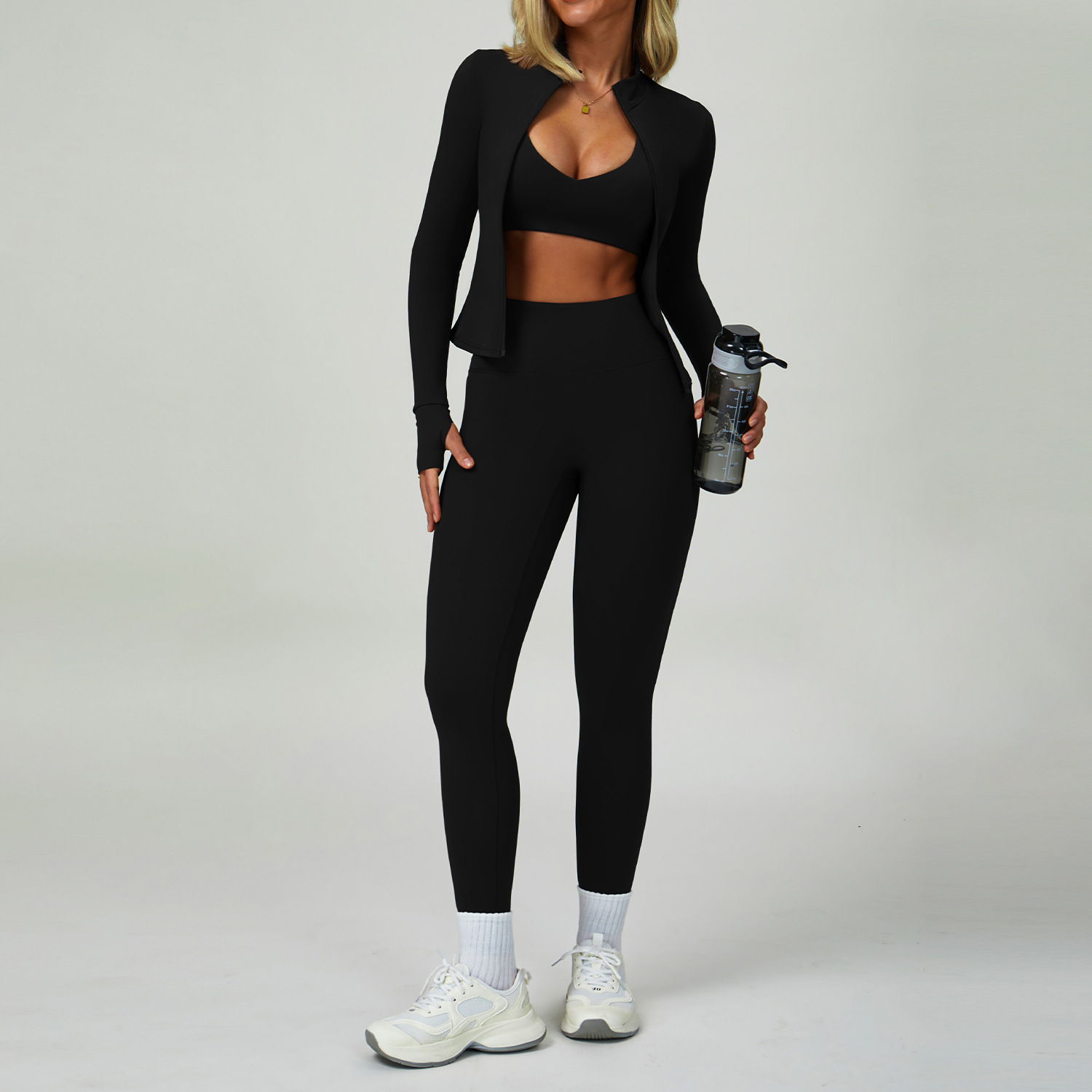 2-3PCS Yoga Suit Women Tracksu - Home Gym With Leg Press のレビューと価格