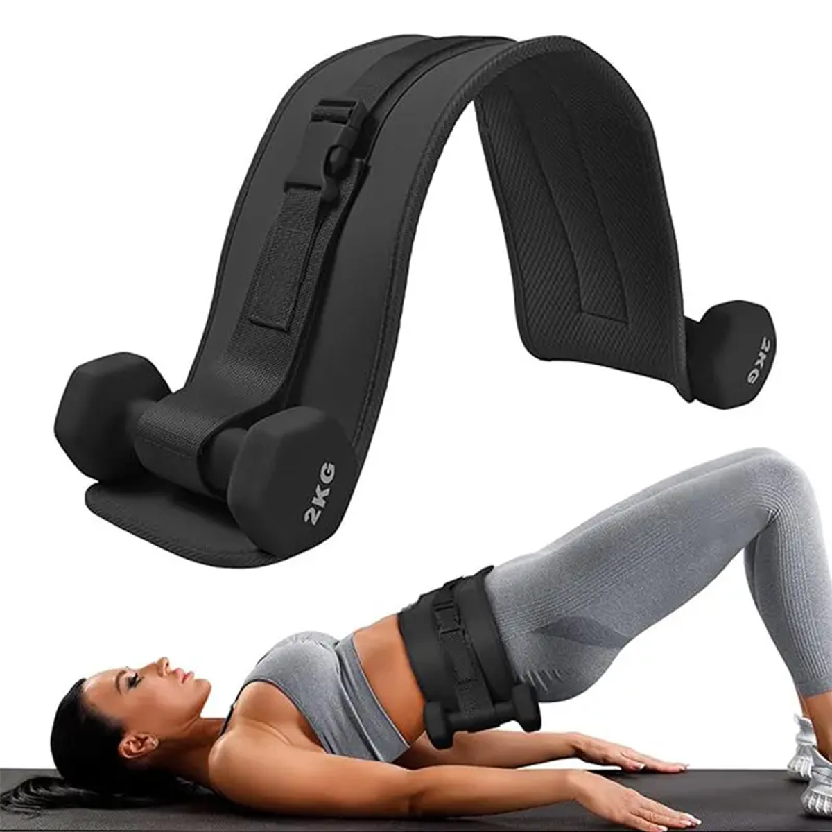 Adjustable Weighted Waist Belt - Home Gym Dumbbell Workout のレビューと価格