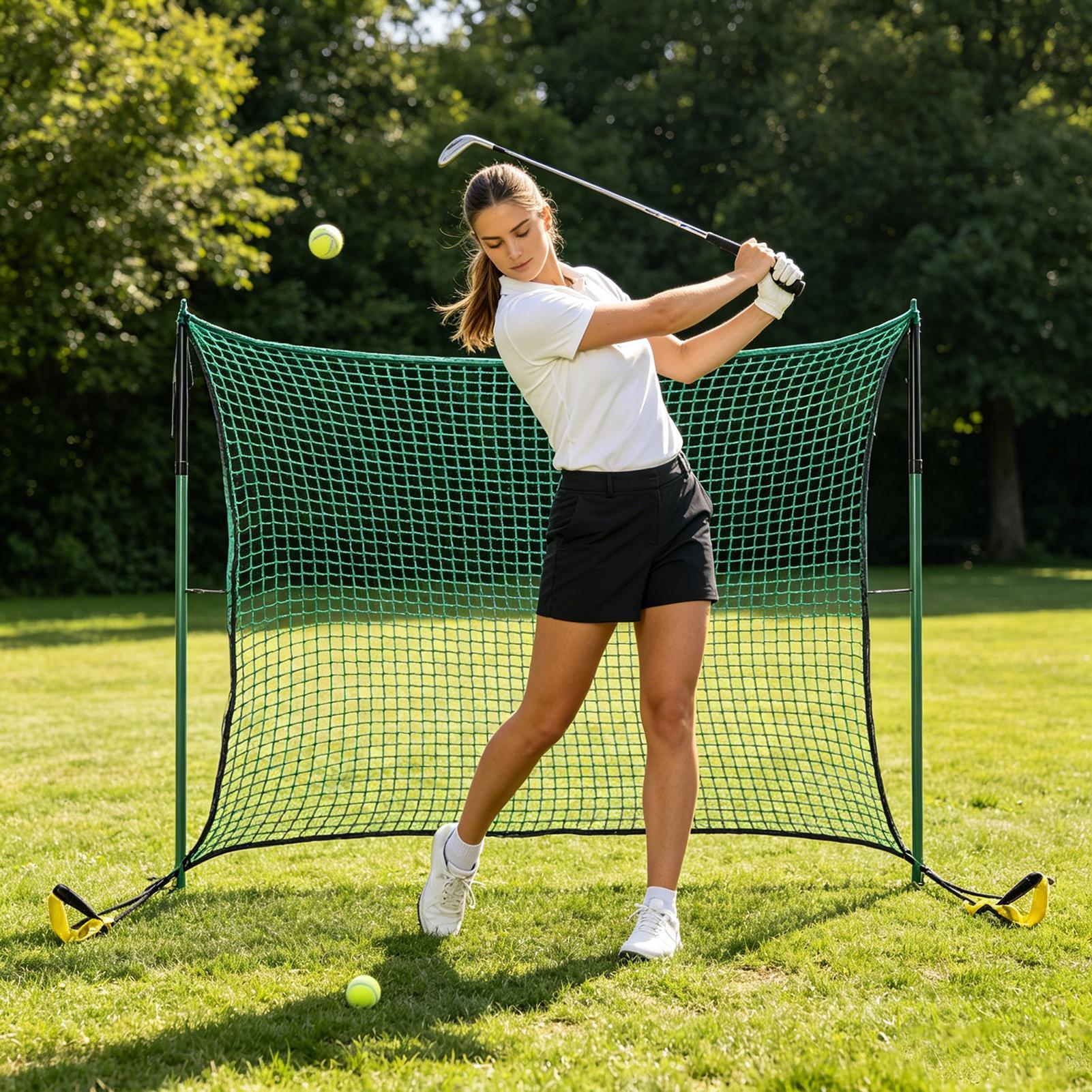 Golf Hitting Net Outdoor Train - Home Gym Practice のレビューと価格