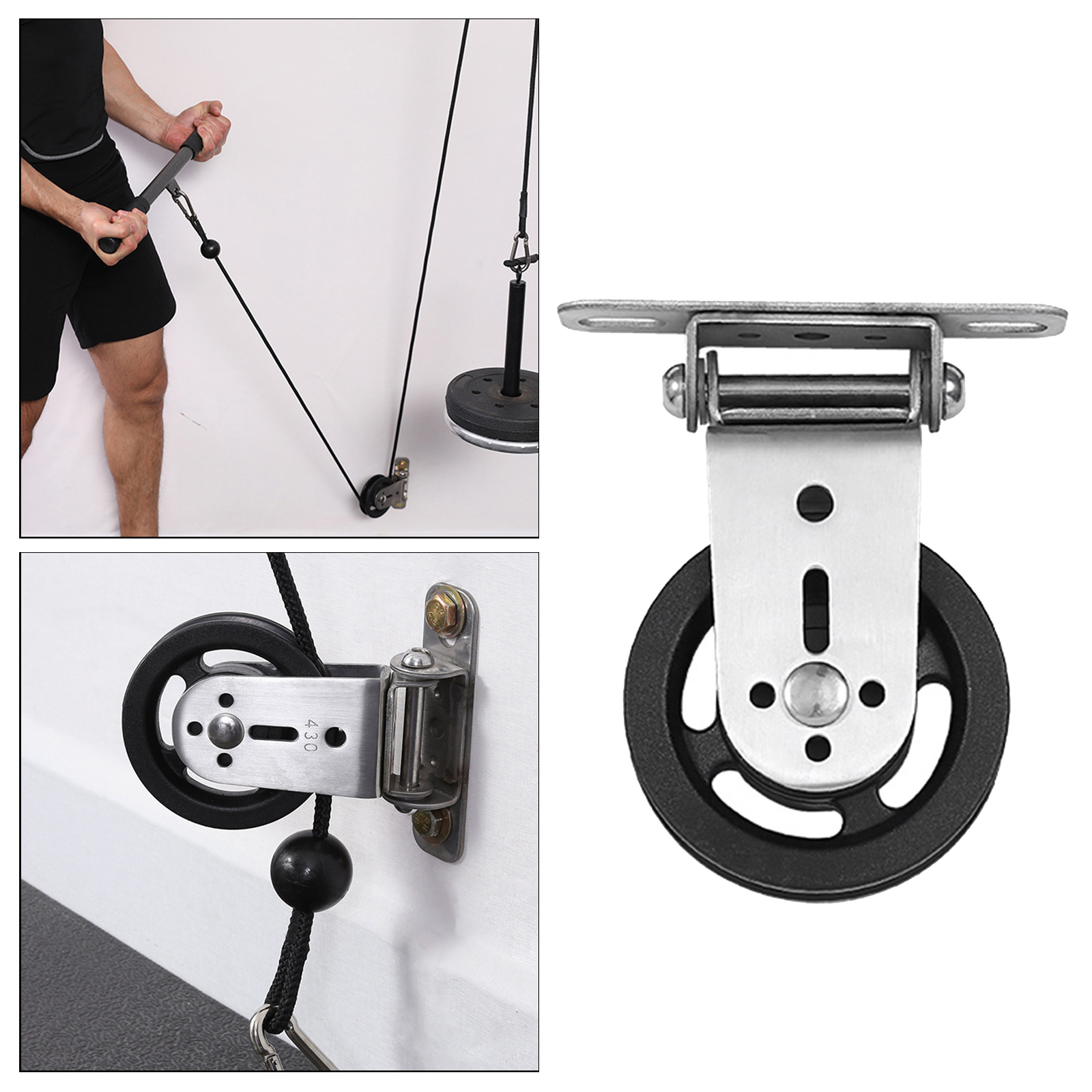 Gym Fitness Pulley Cable Syste - Cable Pulley System のレビューと価格