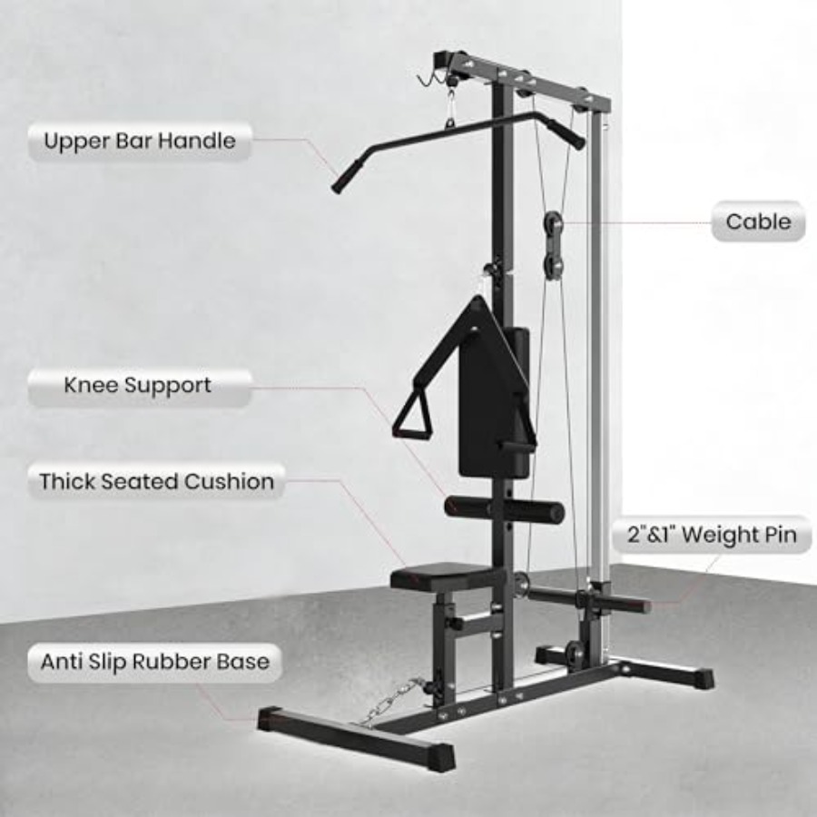 Multi-Functional LAT Pulldown  - Home Gym Leg のレビューと価格