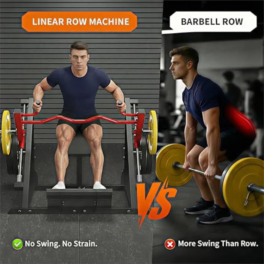 Plate-Loaded Smith Row Machine - Home Gym Leg のレビューと価格
