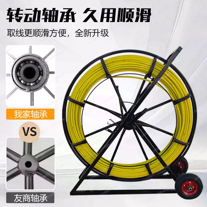 New 8mm 100m Fiberglass Wire C - Cable Pulley System のレビューと価格