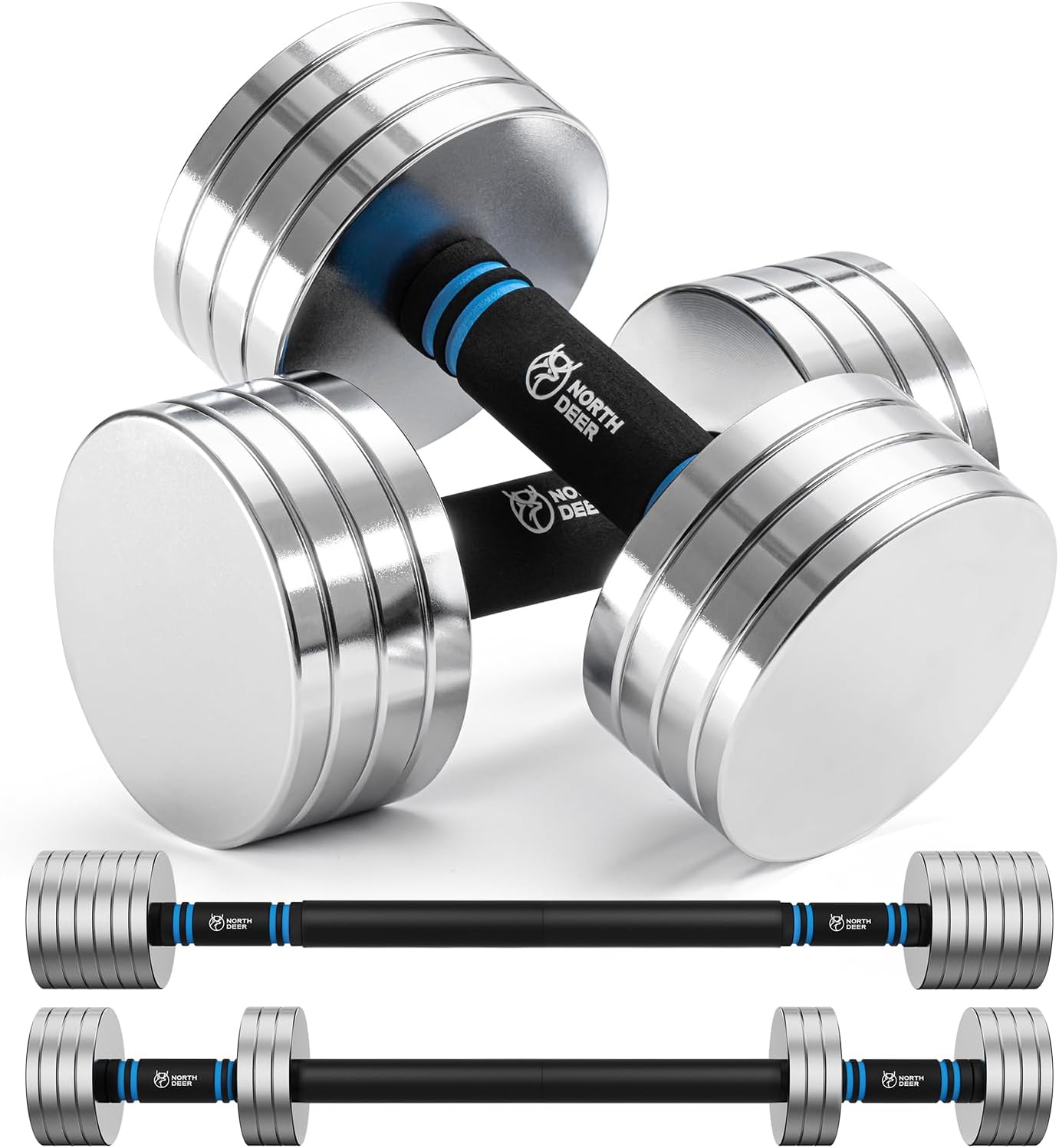 Upgraded Adjustable Steel Dumb - Home Gym Dumbbell Workout のレビューと価格