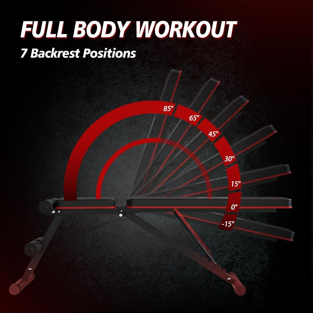 Orinar Adjustable Weight Bench - Home Gym Full Setup のレビューと価格