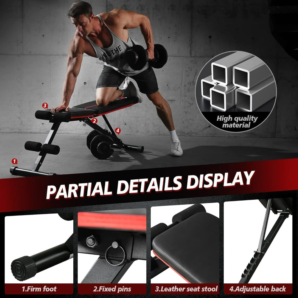 Orinar Adjustable Weight Bench - Home Gym Full Setup のレビューと価格