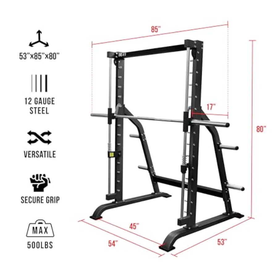 Smith Machine Multi-Function P - Home Gym Leg Press のレビューと価格