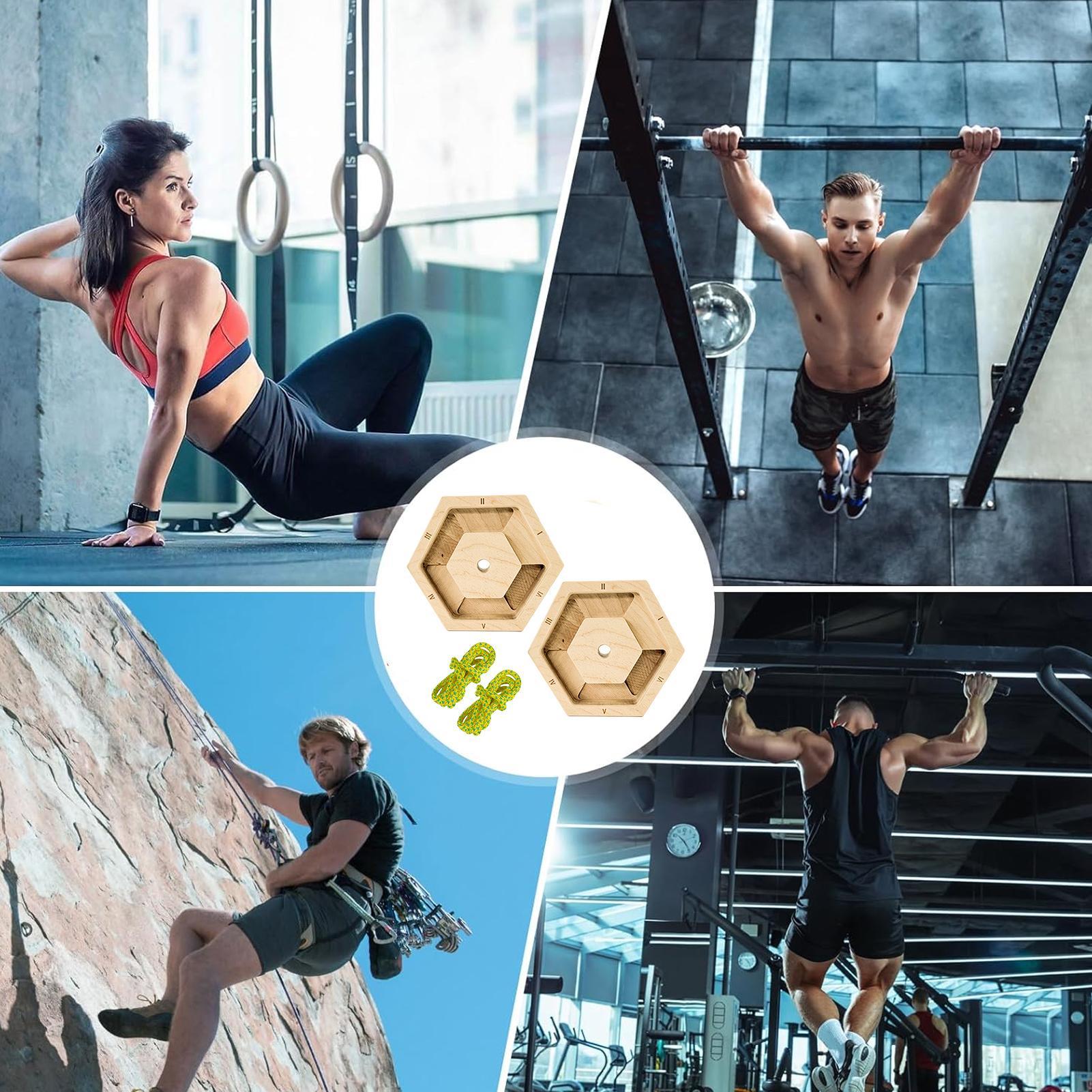 Hexagonal Wooden Finger Exerci - Home Gym Practice のレビューと価格