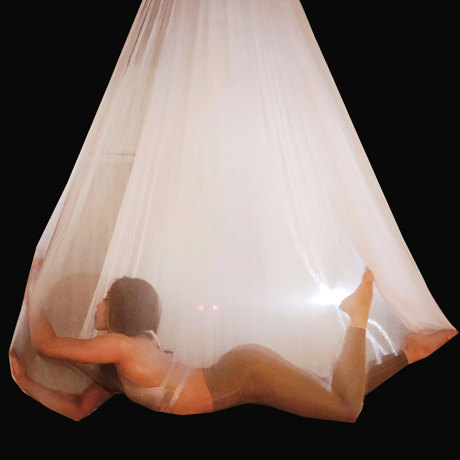 7m aerial yoga hammock transpa - Yoga Trapeze Swing のレビューと価格